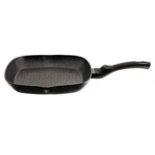 Berlingerhaus Žar s marmorno površino, 28 cm, kolekcija Black Silver