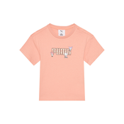 Puma x HELLO KITTY AND FRIENDS Relaxed Graphic Tee Kids, Pink, Size 3-4Y, Clothing