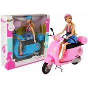 Pink Scooter Doll Helmet AccessoriesGO – Kart na akumulator – (B-Stock) crveni