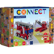 Trefl CONNECT M - Gasilska brigada/bager, 241 delov - 1 k.