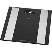 Profi Care Telesna vaga PC-PW3007FA, LCD 8u1, 5 - 180kg, Crna