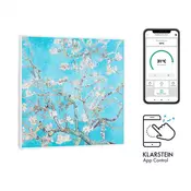 Klarstein Wonderwall Air Art Smart infrardeči grelec (HTR10-WndwlS350WBlsm)
