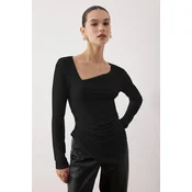 Trendyol Milla ženska bluza Twoaw26Bz00117, Crna