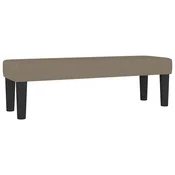 Vidaxl Klop taupe 100x30x30 cm blago
