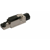 Solarix SXRJ45-6A-STP-BK-SA STP 8p8c, Cat 6a, žični, industrijski, samorezalni