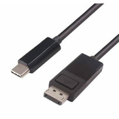 PremiumCord Pretvorniški kabel 2 m iz USB3.1 v DisplayPort, 4K*2K@30Hz