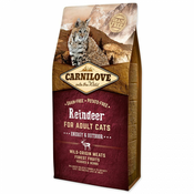 Carnilove Reindeer Adult Cats Energy and Outdoor - 6 kg