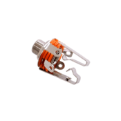 Cabletech Banana 6,3 mm stereo za kucište (s prekidacem)