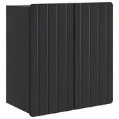 Ormar za montažu na zid Crna 59 x 31 x 64 cm Konstruirano drvo