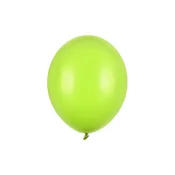 PartyDeco Močni lateks baloni, limeta, pastelno limeta zelena, 30 cm, 50 kosov.