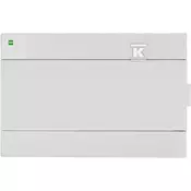 slomart Nadometna razdelilna omarica AREO IP40 1X18 Bela