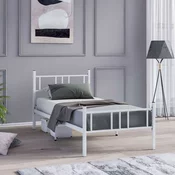 Woody Fashion Single Bedstead Akin - White 100x200
