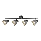 Rabalux Plafonska spot lampa Farelia, 4xE14, Siva