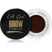 L.A. Girl Cosmetics Brow Pomade pomada za obrvi odtenek Soft Brown 3 g