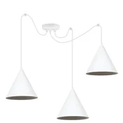 GH VISEČA SVETILKA SOHO SPIDER BELA, 3 LUČKE, 25 CM E27