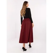 Skirt-IT-SD-81036.32-burgundy