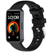 INF Silikonski pašček za uro Huawei Band 9 in Band 8 Black, (21605660)