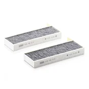 Mann Filter FILTR KABINY PEUGEOT 308 13- KOMPLET 2SZT Z AKTYWNYM WEGLĘM