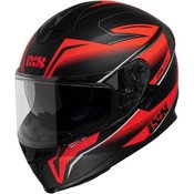 iXS 1100 2.3 motociklistička kaciga, crno-crvena, M