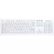 Contour Design Active Key AK-C8100 tipkovnica Office RF bežicni Njemacki Bijelo