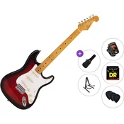 SX SST57+ Standard SET 2-Tone Sunburst Električna kitara