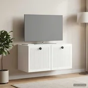 TV ormar za zid Zidne Bijela visokog sjaja 59,5 x 31 x 30 cm