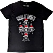 Guns N Roses Majica Appetite Christmas Unisex Black 2XL