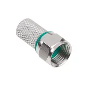 CABLETECH F konektor RG6-U + 2x gumica HQ