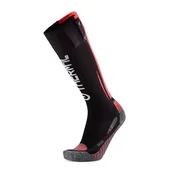 Therm-ic Ultra Warm Nordic ogrevane nogavice, črna/rdeča (EU 42-44)