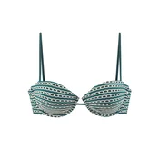 Copenhagen Studios Bikini zgornji del petrol