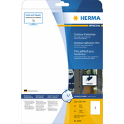Herma outdoor etikete 210x297 A4/1 1/10 bela ( 02H9500 )
