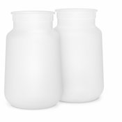 Suavinex Zero Zero Replacement Bag for Anti-colic Bottle silikonska vrečka M Medium Flow 3 m+ 2x270 ml