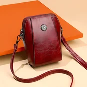 Trendovska navpična torbica za telefon | SUNIBAG, Rdeča