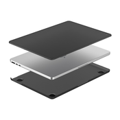 Hardshell Case Torbica za MacBook Air 13,6” M2 (2022) / M3 (2024) (točno/crno)