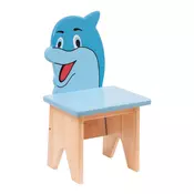Personalized Wooden Kids’ Chair – Unique Design & Premium Quality! – Dolphin