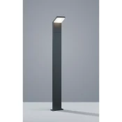 Trio Lighting LED-svetilka PEARL, višina 100 cm, antracitna, kovina, IP54 - Sodobni - Aluminij