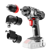 Aku bušilica-odvijac Energy+ 18 V, 10 mm odvojiva rucka, plus adapter za kutove i rubove 58G022-AD