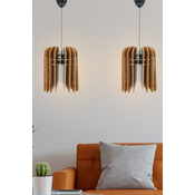Wallity Luster 211-LK2, 65cm25 cm E27 , Braon