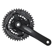 POGON SHIMANO TOURNEY FC-TY501 48X38X28T 6/7/8 BRZINA 175mm SQUARE CRNI