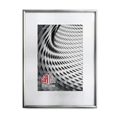 shumee Lesen okvir za fotografije s prsti, srebrn One Art Finger lesen okvir za fotografije 21x29,7 cm, srebrn 1 kos.