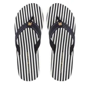 Japonke Tommy Hilfiger Th Stripes Wedge Beach Sandal FW0FW08521 Modra