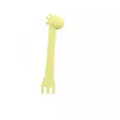 Silikonska kašicica giraffe yellow KKB40083