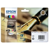 Epson kartuša T1636 C13T16364010 Mltpck XL 1x Black/Cyan/Yellow/Magent...