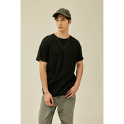 DEFACTO Comfort Fit Crew Neck Printed T-Shirt