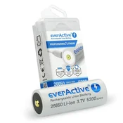 everActive Akumulator 26650 3,7V Li-ion 5200 mAh z micro USB