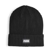 PUMA Kapa Ribbed Classic Cuff Beanie, 024038-01, Crni