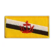 shumee Našitek zastave Bruneja - Prišitje - Vezen našitek/značka/emblem