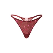 Hunkemöller Tangice roza/temno rdeča