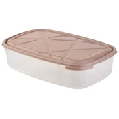 Plasticna posuda Frigo Linea 1l, Smeda