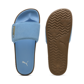 Puma Leadcat 2.0 Palermo Foil Slides Unisex, Blue, Size 35.5, Shoes
